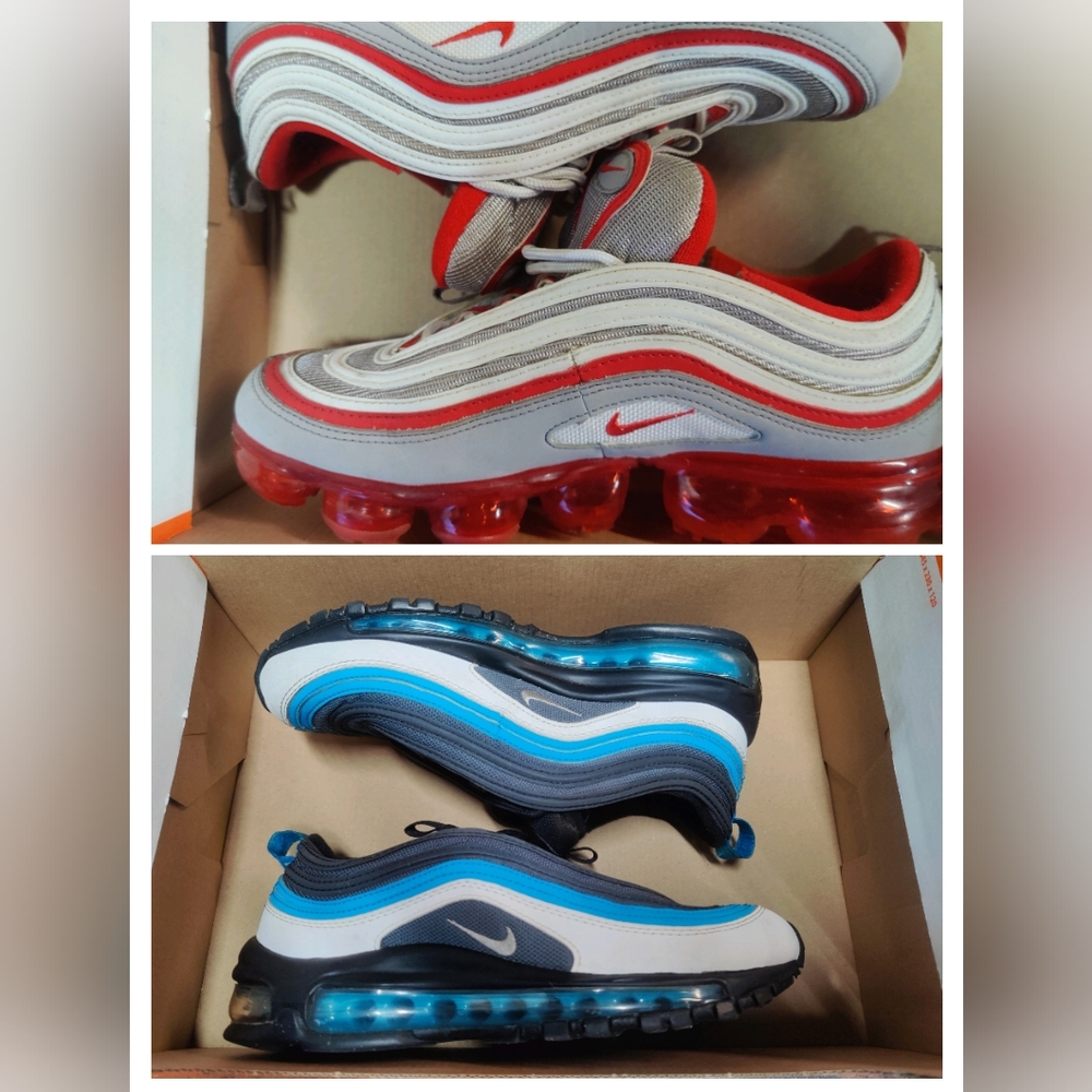 2 Pair Nike AirMax 97, Vapormax